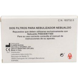 Nebualdo nebualdo 2 filtros nebulizador