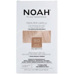 Noah tinte capilar rubio muy claro 9.0 140ml.