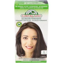 Corpore sano tinte castao (4) 140ml.