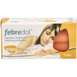 Febredol febredol tapon oido espuma 2 un