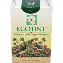 Ecotint castaño claro cobrizo tinte para cabello