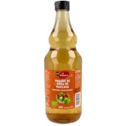 El granero vinagre de manzana sin filtrar 750ml. bio vegan