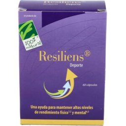 Cien por cien natural resiliens deporte 60cap.