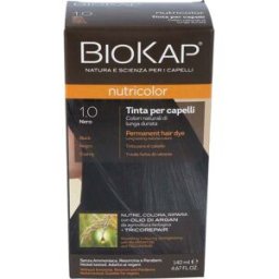 Biokap tinte black dye 140ml. negro ·1.0