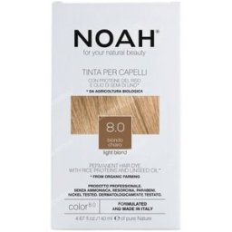 Noah tinte capilar rubio claro 8.0 140ml.