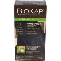 Biokap tinte natural black 140ml negro 1.0 delicato