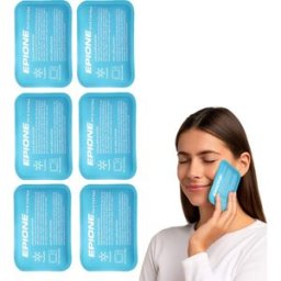 Boston Tech Mini Bolsas Gel Frío-Calor EPIONE Reutilizables para Alivio Facial y Golpes 6 uds