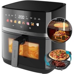 Freidora de Aire Cecotec Cecofry&Grill Duoheat 8000 8L 2200W Ventana Doble Resistencia