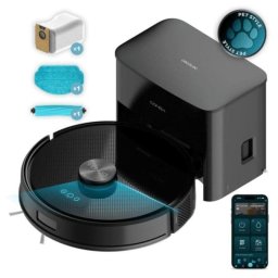 Robot Aspirador y Fregasuelos Conga Y70 Navegación Láser 20.000 Pa Autovaciado WiFi APP Cepillo Mascotas