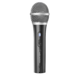 Micrófono Audio-Technica ATR-2100X-USB Dinámico USB/XLR Cardioide Profesional para Grabación y Streaming