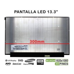 Pantalla LED 13.3" Portátil NV133FHM-N66 1920x1080 Full HD
