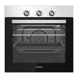 Horno eléctrico Hyundai HHM4700X 60 litros Inox con autolimpieza por vapor