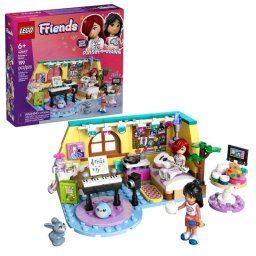 Set de construcción LEGO Friends 42647 Habitación de Paisley con instrumentos y mini muñecas