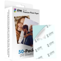 Papel Fotográfico Polaroid ZINKPZ2X350 Brillo 2x3" 50 hojas