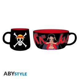 Taza ABYSTYLE One Piece Luffy Set 0,32 L Multicolor