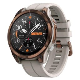 Zeblaze Stratos 4 Pro Bluetooth GPS 1,43" Bronce Correa Única IP69K 5ATM SpO2