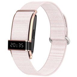 Pulsera de actividad Blossom S18 Bluetooth LED digital Rosa 45 días IP68 ritmo cardíaco oxígeno sueño