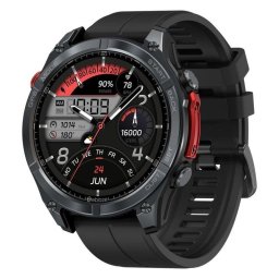 Zeblaze Stratos 4 Bluetooth GPS 1,43" Negro Correa Talla Única Resistencia 5ATM SpO2