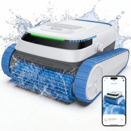 Robot Limpiafondos Airrobo Qd40 Inalámbrico Navegación Inteligente 170 m²
