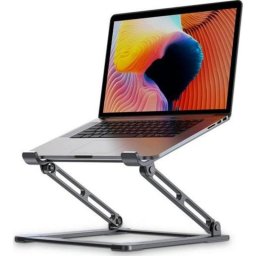 Soporte para portátil Tech-Protect Prodesk Aluminio Regulable 17