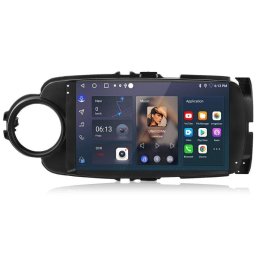 Autoradio JUNSUN para Toyota Yaris 6GB 128GB Octa Core Android Auto CarPlay 4G GPS