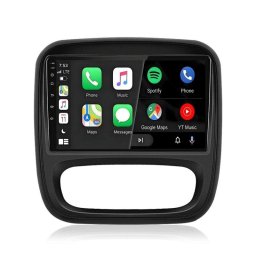Autoradio JUNSUN 9" CarPlay Android Auto GPS Bluetooth para Opel Vivaro B y Renault Trafic III