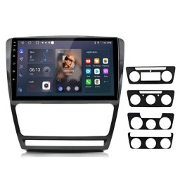 Autoradio JUNSUN para Skoda Octavia Android 15 2GB RAM 64GB CarPlay GPS 10,1