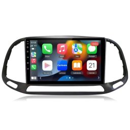JUNSUN Autoradio 6+128GB 8-Core CarPlay Android Auto GPS 4G WiFi para Fiat Doblo 2015-2021