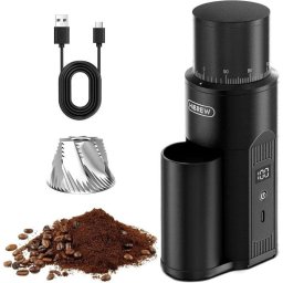 Molinillo Café Portátil HiBREW G5 Mini 20g 22W 5200 mAh Acero Inoxidable