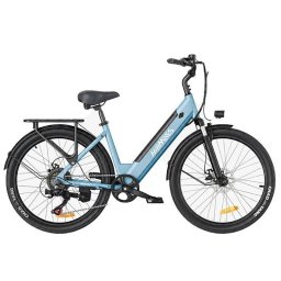 Bicicleta eléctrica HillMiles MileCity 1 26" Autonomía 100 km