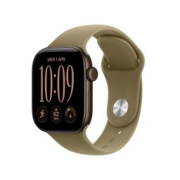 Apple Watch Series 12 GPS 42mm Caja de Aluminio Bronce Oscuro con Correa Deportiva Oliva S/M