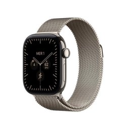Apple Watch Series 12 GPS + Cellular 42mm Caja de Titanio Natural con Correa Milanese Loop Natural S/M