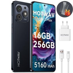 HOTWAV Note 13 Max 4G 6GB 6.8" 256GB Negro cámara dual
