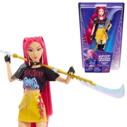 Muñeca Mattel HUNTR/X Mira Guerreras K-pop con Espada