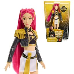 Muñeca Mattel Mira HUNTR/X Las guerreras K-pop que canta Golden con conjunto extraíble