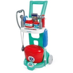 Carrito Médico Infantil Ecoiffier 1902 con Maletín y 12 Accesorios