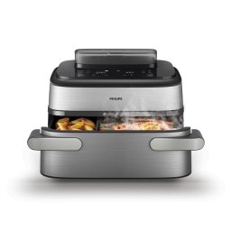 Freidora de Aire Philips NA555/00 Doble Cesta 9,5 L 2750 W con Vapor