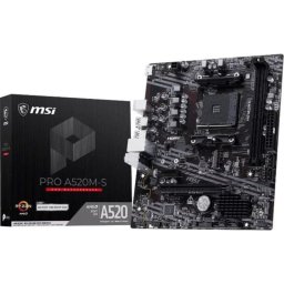 Placa Base MSI A520M-S AMD A520 AM4 DDR4 Micro ATX USB-A Compacta