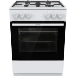 Cocina Independiente Gorenje GG6A10WFFM Blanca Gas Horno 72 L 4 Fuego