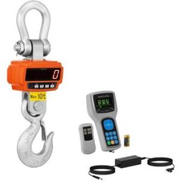 Steinberg Systems Dinamómetro digital - 10 000 kg / 2 kg - LED - digital - mando a distancia con pantalla 10030109