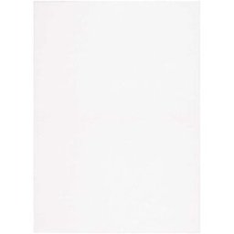 Safavieh Alfombra sólido y tonal de poliéster blanco, 91 x 152 cm