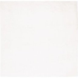 Safavieh Alfombra sólido y tonal de poliéster blanco, 183 x 183 cm