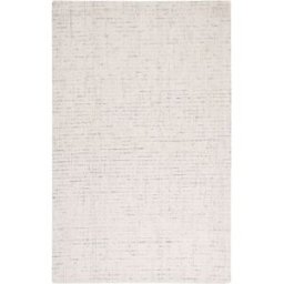 Safavieh Alfombra contemporáneo de lana blanco/gris, 122 x 183 cm