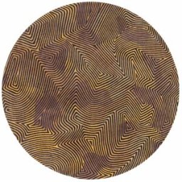 Louis de Poortere Coral - alfombra brown 140x140