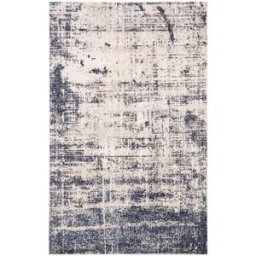 Safavieh Alfombra contemporáneo de polipropileno oro/azul, 155 x 229 cm