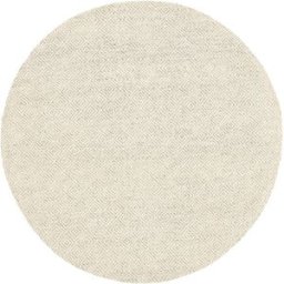 Safavieh Alfombra contemporáneo de lana blanco/gris, 122 cm