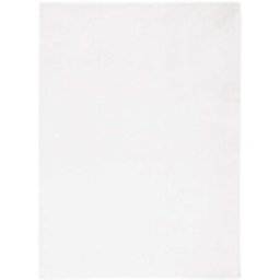 Safavieh Alfombra sólido y tonal de poliéster blanco, 244 x 305 cm