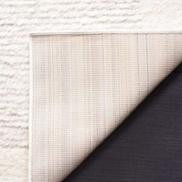 Safavieh Alfombra moderno de poliéster blanco/gris, 235 x 305 cm