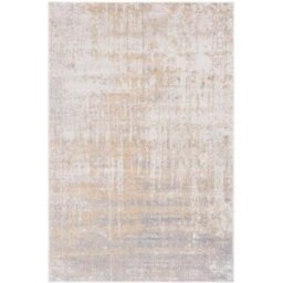 Safavieh Alfombra moderno de polipropileno beige/oro, 183 x 274 cm