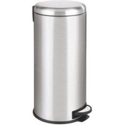 Kitchen Move Cubo de basura de cocina de pedal plata 30l
